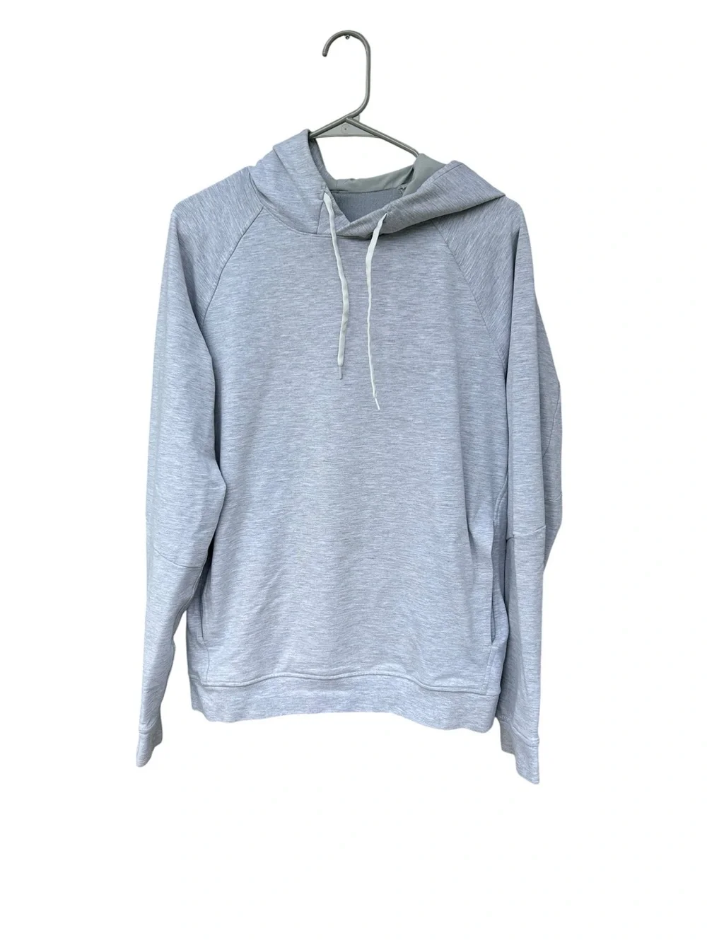 Lululemon Men’s City Sweat Pullover Hoodie - Size Medium - Light Gray - Picture 3 of 7